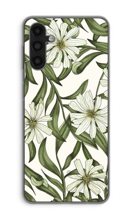 White flower pattern