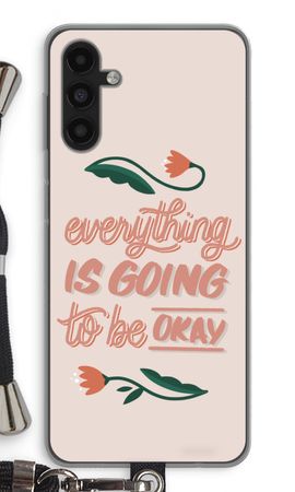 Optimistic flower girl