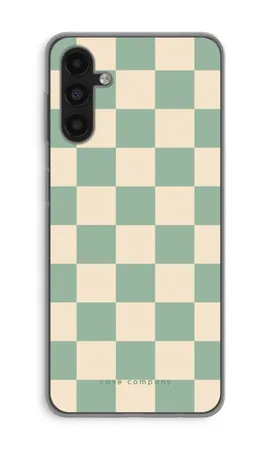 Checkered Mint, Miękkie etui Samsung Galaxy A13 5G