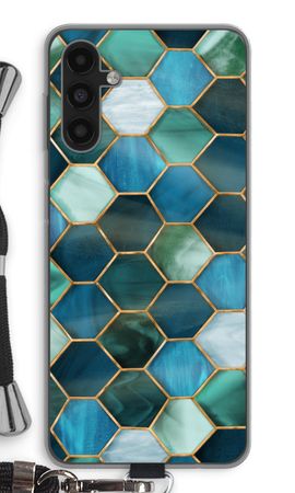 Hexagons in stained glass