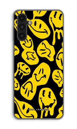 Melting smiley - Yellow