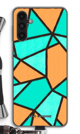 Målat glas - Orange