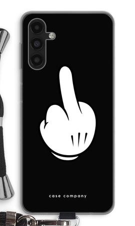 Middle finger black