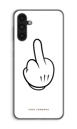 Middle finger white