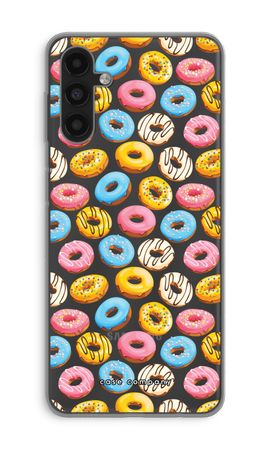 Rosafarbene Donuts