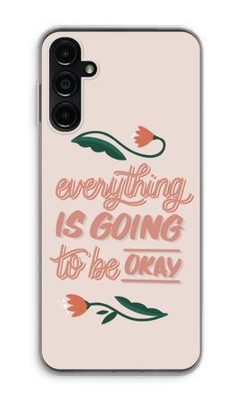 Optimistic flower girl