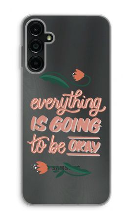 Optimistic flower girl