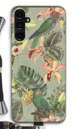 Tropical jungle parrot