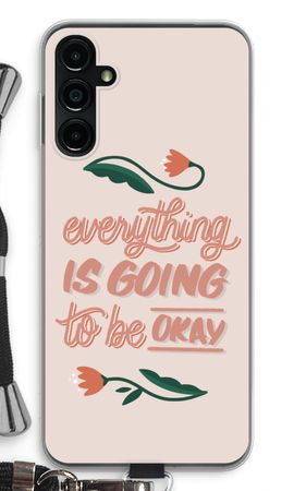 Optimistic flower girl