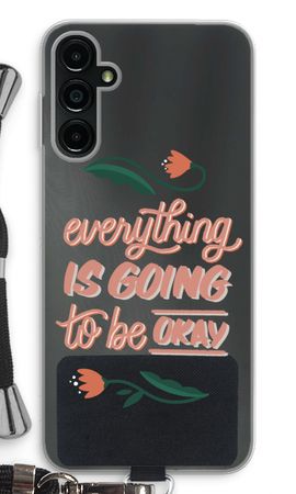 Optimistic flower girl