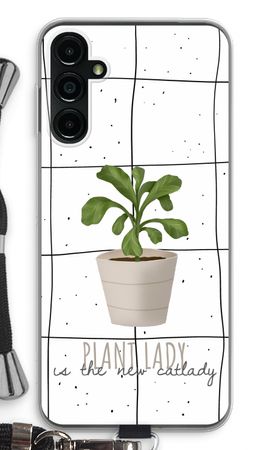 Houseplant on windowpane