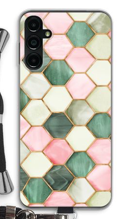 Hexagons in stained glass