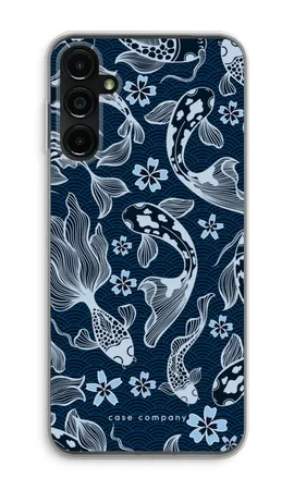 Midnight Koi, Samsung Galaxy A14 soft hoesje