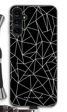 Geometric lines white