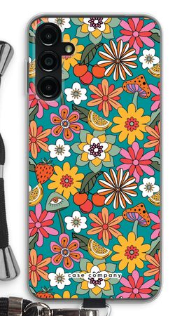 Retro Flowers N°2 - Blue