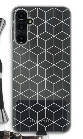 Cubes black and white