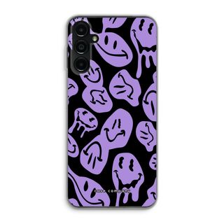 Melting Smiley - Purple
