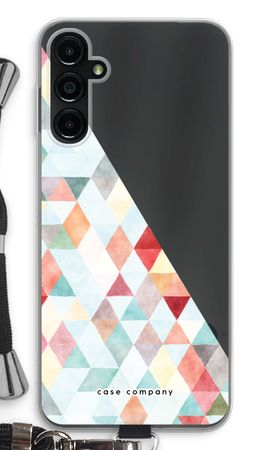 Coloured triangles pastel