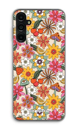 Retro Flowers N°2 - Yellow