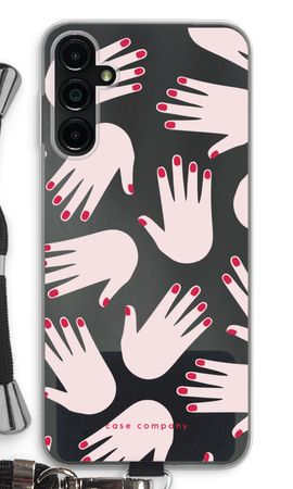 Hands pink