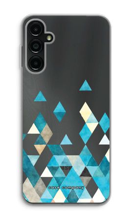 Coloured triangles blue