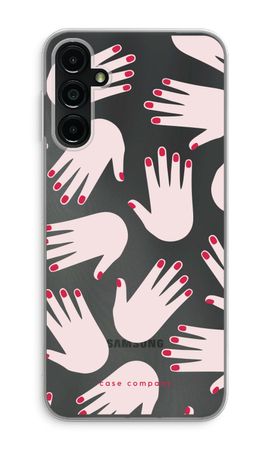 Hands pink