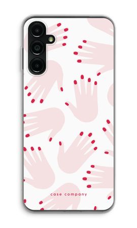 Hands pink