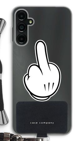 Middle finger black