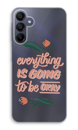 Optimistic flower girl