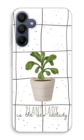 Houseplant on windowpane