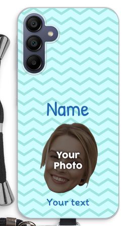 Personalized Face - Stripes Pattern