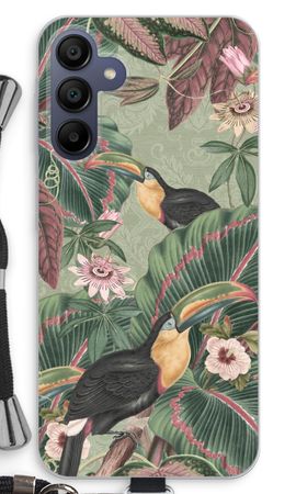 Tropical jungle toucan