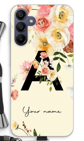 Flirty Flowers Monogram