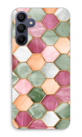 Hexagons in stained glass