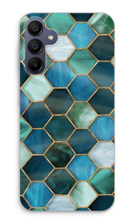 Hexagons in stained glass
