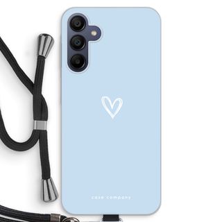 Pequeño corazón azul