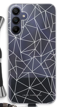 Geometric lines white