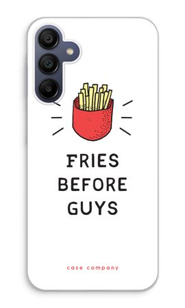 Fries before guys