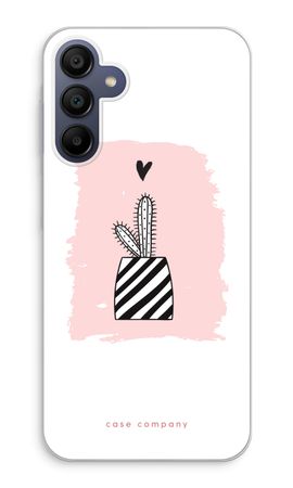 Black and white cactus