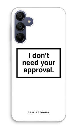 Don't need approval