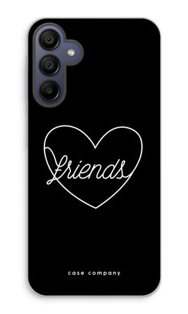 Friends heart black