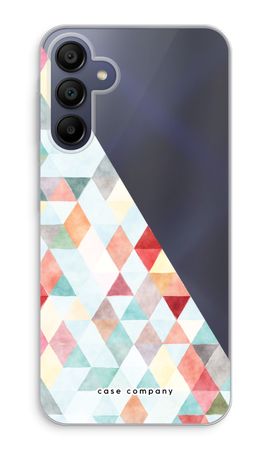 Coloured triangles pastel