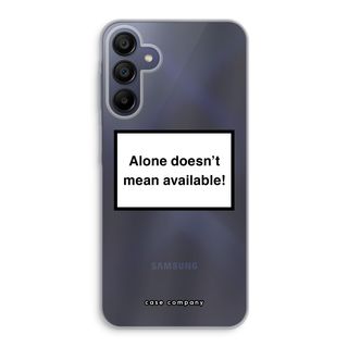 Alone