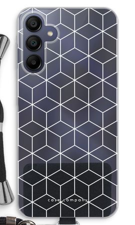 Cubes black and white