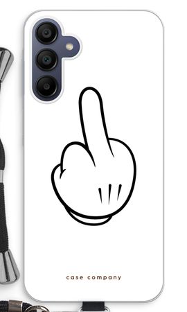 Middle finger white