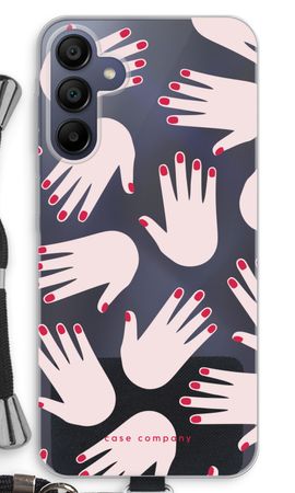 Hands pink
