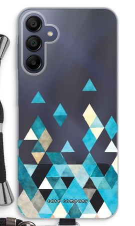 Coloured triangles blue