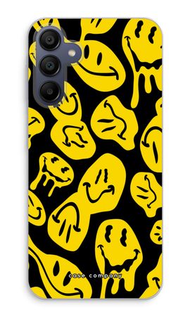 Melting smiley - Yellow