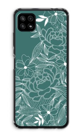 Flowers in lace