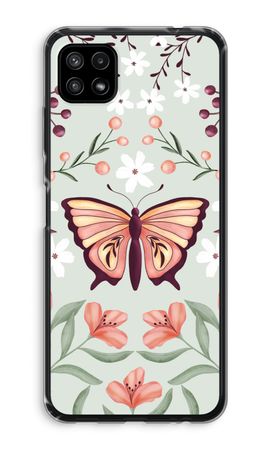 Butterfly in a floral world